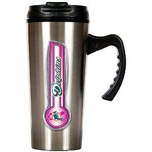   Miami Dolphins Breast Cancer Awareness 16oz Stainless Steel Mug