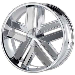 22 inch Greed Trapp Chrome Wheels Rims 5x112 +32  