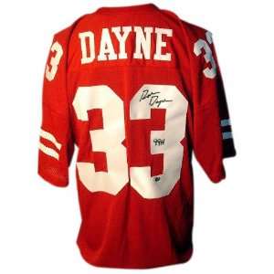  Ron Dayne Wisconsin Badgers Autographed Jersey Sports 