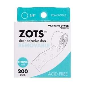  Zots Clear Adhesive Dots Arts, Crafts & Sewing