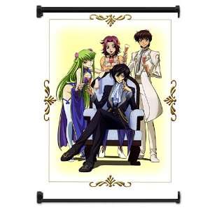 Code Geass Lelouch of the Rebellion Anime Fabric Wall Scroll Poster 