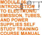INTRO. TO ELECTRONIC EMISSION TUBE & POWER SUPPLIES CD  