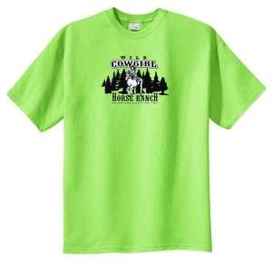 Wild Cowgirl Horse Ranch T Shirt S  6x   Choose Color  