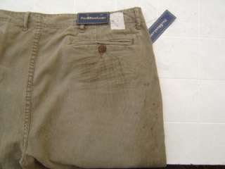Vintage Polo Ralph Lauren Rugby Mens Pants 38/30 Rugged Olive Green 