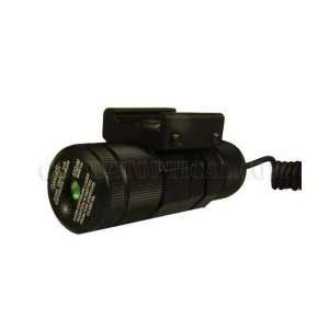 Mid Size Tactical Green Laser Sight With Mount And Pressure Wire 