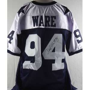  Cowboys Demarcus Ware Authentic Signed Away Jersey Jsa 