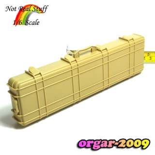 A35 01 1/6 ZCGirl   Weapons Case (Tan) HOT TOYS CITY BBI  