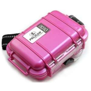   Case Ipod Nano Shuf Pink Lid Organizer Stores Earphones Water