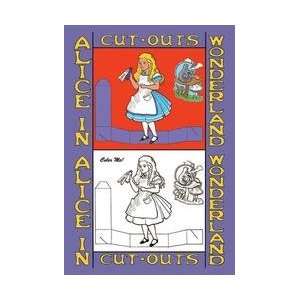 Alice in Wonderland Drink Me   Color Me 12x18 Giclee on canvas 