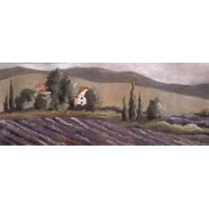 Lavender Fields I   Poster by Carol Robinson (20x8)