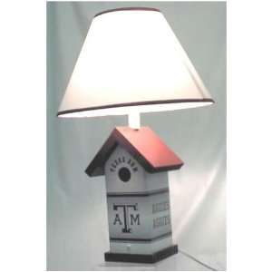  Bird U Texas A&M Aggies Bird House Lamp