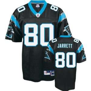  Dwayne Jarrett Black Reebok NFL Premier Carolina Panthers 