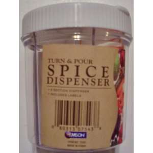  Emson Six Section Turn And Pour Spice Dispenser