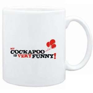  Mug White  MY Cockapoo IS EVRY FUNNY  Dogs Sports 