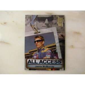  JAMIE McMURRAY   2008 Press Pass VIP ALL ACCESS NASCAR 