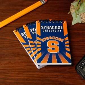  NCAA Syracuse Orange 3 Pack Memo Books