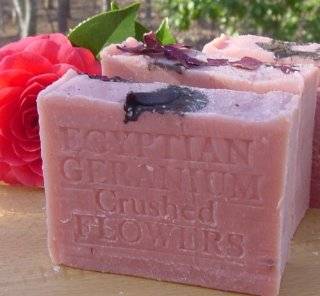   Crushed Flowers Soap by Natural Handcrafted Soaps   Plant and Flower