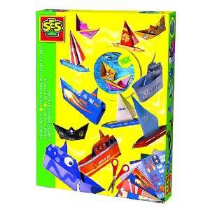  SES Creative   Boats Paper Folding Set   New Toys & Games