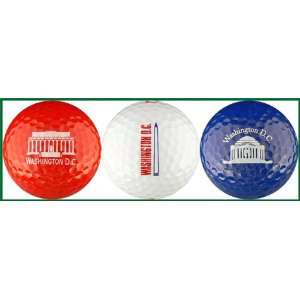  Washington DC Golf Balls   Monument Variety Sports 