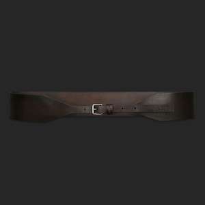Abercrombie & Fitch A&F Womens Leather Brown Belt XS/S  