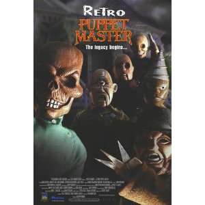  Retro Puppet Master Movie Poster Single Sided Original 