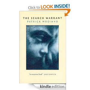 The Search Warrant Patrick Modiano  Kindle Store