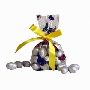 Small Foil Wrapped Dark Chocolate Easter Eggs from Italy  