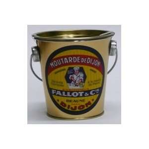 Fallot Dijon Mustard Tin Pail w/ Jar  Grocery & Gourmet 