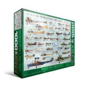  World War I Aircraft 1000 Piece Puzzle Toys & Games