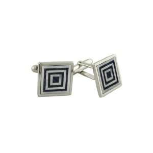  David Donahue Sodalite & Mother of Pearl Cuff Links 