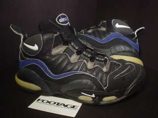 1995 ORIGINAL OG Nike Air Max CW CHRIS WEBBER 1 BLACK WHITE ROYAL BLUE 