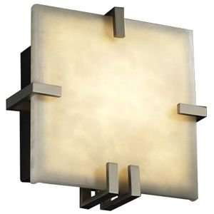  Clouds Clips Square Wall Sconce by Justice Design Group 