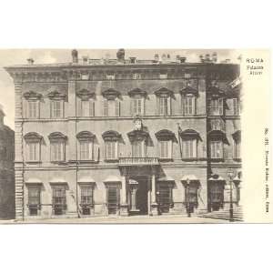   1910 Vintage Postcard Palazzo Altieri   Rome Italy 