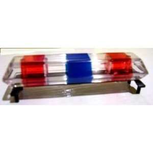  1/18 Code 3 Police Lightbar   RED CLEAR BLUE Toys & Games