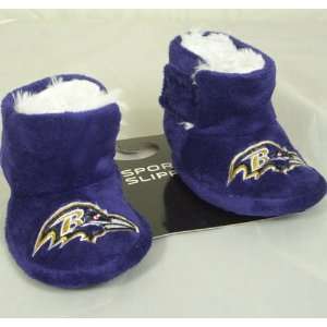    Baltimore Ravens NFL Baby High Boot Slippers