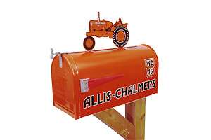 Allis Chalmers WD 45 Rural Mailbox Mail Box  