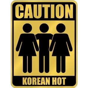  New  Caution  Korean Hot  South Korea Parking Sign 