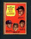 1962 Topps # 53 NR/MT cond Mickey Mantle Roger Maris Yankees Home Run 