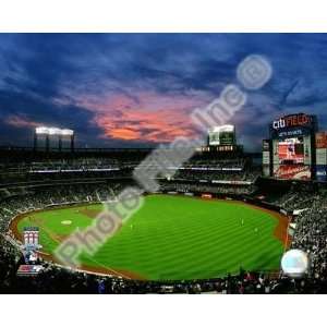   York Mets Citi Field Opening Game Night Shot 8x10 Sports Collectibles
