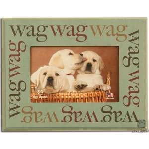  Wood Picture Frame   Wag Wag Wag