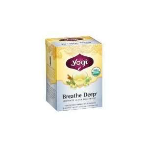 Yogi Herbal Tea, Breathe Deep, 16 tea bags (Pack of 3)  
