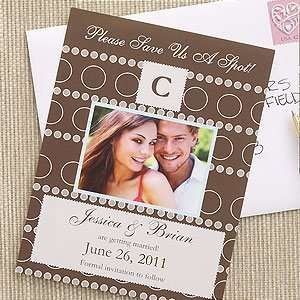  Photo Save The Date Wedding Cards   Save A Spot Health 