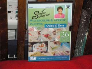 Susan Scheewe DVD Quick and Easy 26 Painting Lessons  