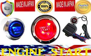  LED Push Start Button Engine Ignition   Add Re sale Value NEW  