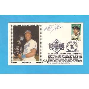 Bo Jackson Autographed (Gateway Envelope) (First Day Cover) (July 11th 