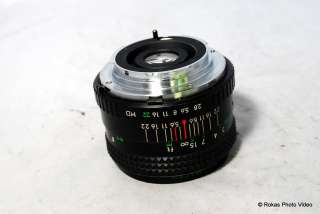 Minolta Albinar ADG 28mm f2.8 MD lens X SRT wide angle  