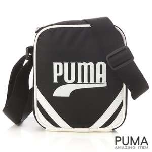 BN PUMA Campus Evo Small Shoulder Messenger Bag Black  