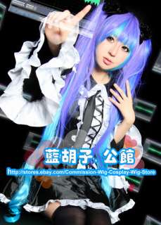 Vocaloid ANTI THE HOLiC MIKU Cosplay Wig Costume 110 120Cm  