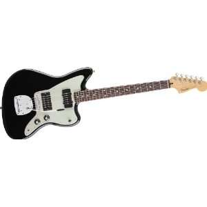  Fender Blacktop Jazzmaster Hs Electric Guitar Black 
