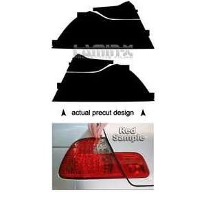 Volvo C70 2007 2008 2009 2010 Tail Light Vinyl Film Covers ( RED ) by 